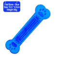 Dog Teether Training Games for The Dog Indestructible Pet Chew Toys Rubber Bone Toy Aggressive Chewers Dog Toothbrush