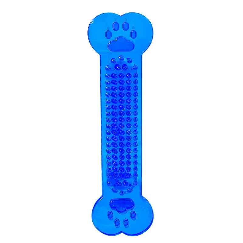 Dog Teether Training Games for The Dog Indestructible Pet Chew Toys Rubber Bone Toy Aggressive Chewers Dog Toothbrush