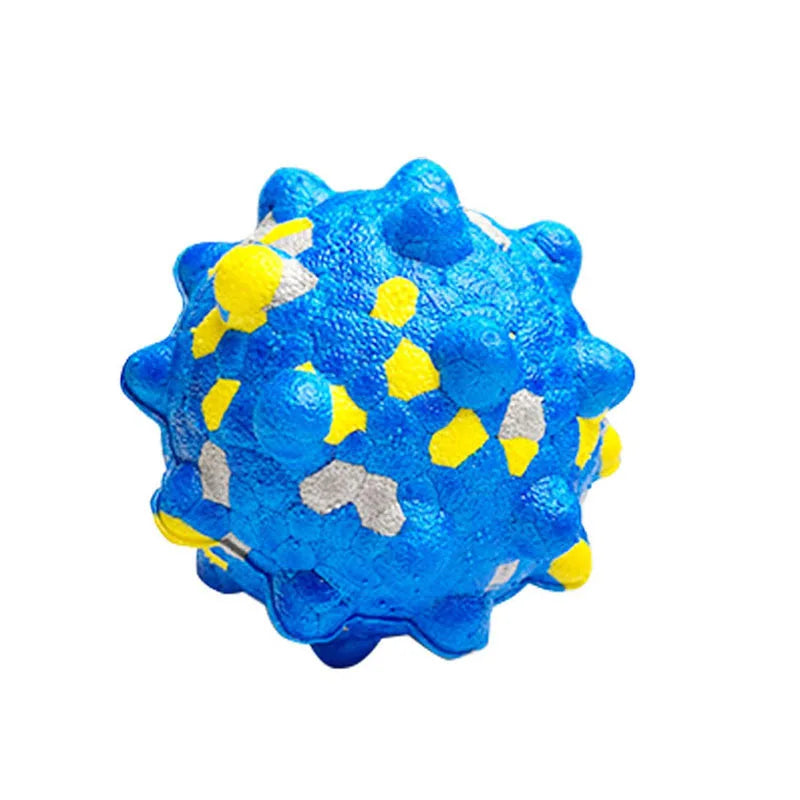 ETPU Dog Ball Durable Bouncy Chew Toy for Aggressive Chewers Interactive Dental Cleaning Toy for Small Medium Dogs 3 Sizes