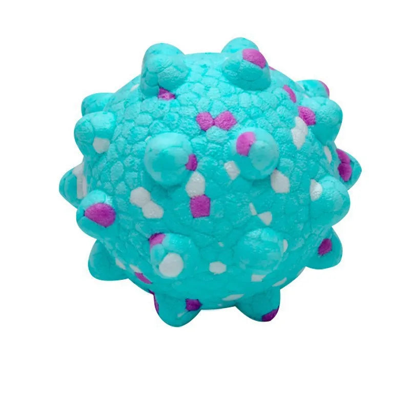 ETPU Dog Ball Durable Bouncy Chew Toy for Aggressive Chewers Interactive Dental Cleaning Toy for Small Medium Dogs 3 Sizes