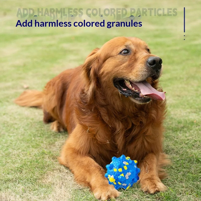 ETPU Dog Ball Durable Bouncy Chew Toy for Aggressive Chewers Interactive Dental Cleaning Toy for Small Medium Dogs 3 Sizes