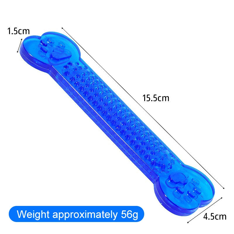 Dog Teether Training Games for The Dog Indestructible Pet Chew Toys Rubber Bone Toy Aggressive Chewers Dog Toothbrush
