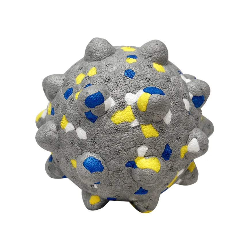 ETPU Dog Ball Durable Bouncy Chew Toy for Aggressive Chewers Interactive Dental Cleaning Toy for Small Medium Dogs 3 Sizes