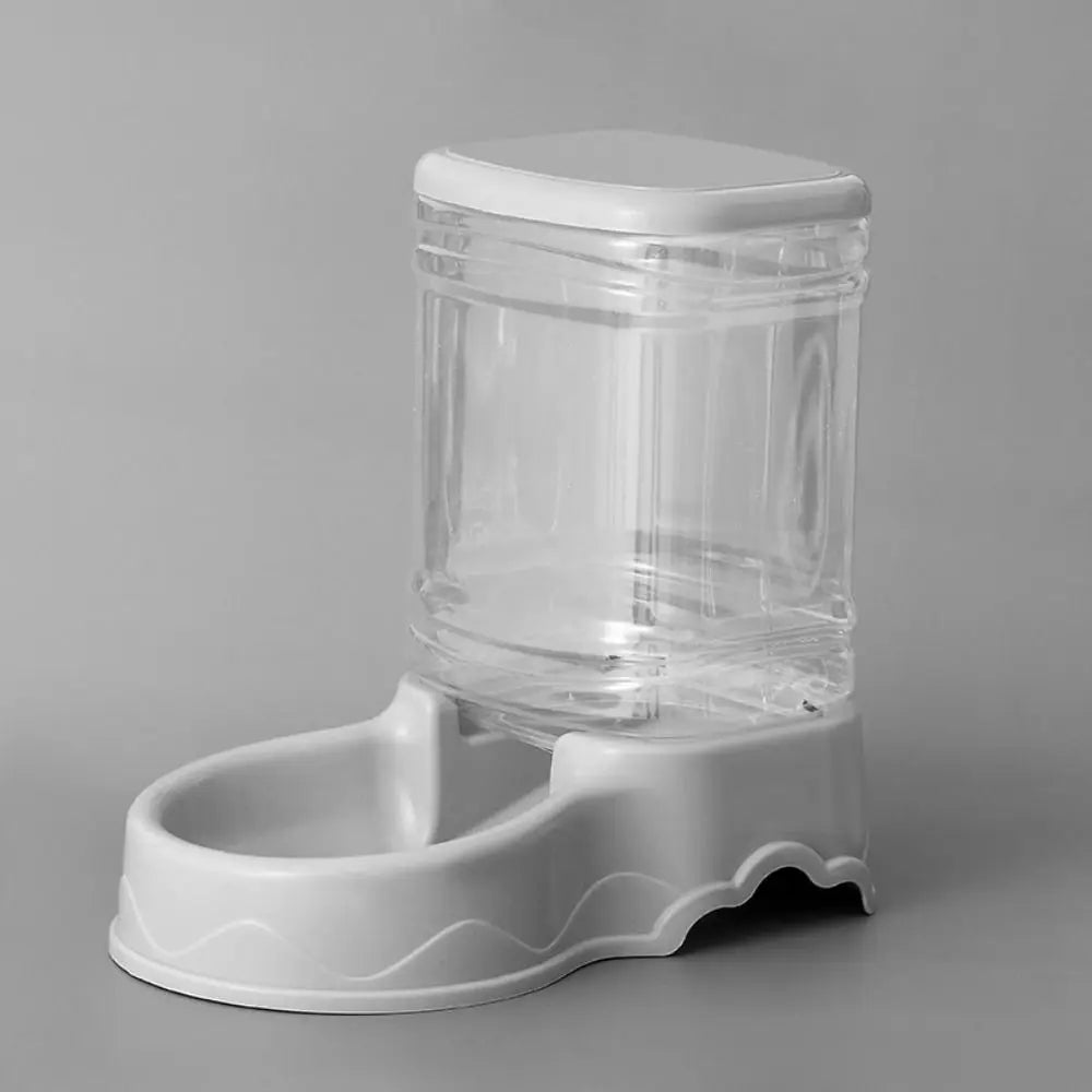 3.8L Automatic Pet Feeder Large Cat Dog Food Dispenser Water Fountain Drink Bowl